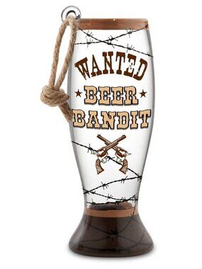Ornament Epic Products Beer Bandit Mini Pilsner Glass Ornament, Multicolor Boxed